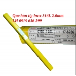 Que hàn tig Inox 316L - 2.0mm 5kg (CHG316L)