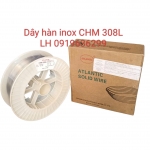 Dây hàn Inox CHM308L Atlantic – 1.0mm | ER308L Cuộn 12.5kg