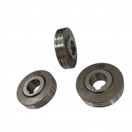 Bánh xe tải dây máy hàn OTC có gờ: 1.0mm - 1.2mm