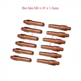 Béc hàn CO2 – M6 x 45 x 1.2