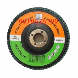 Nhám xếp A60 phi 100 (10 Viên)