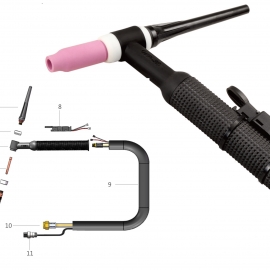 Thân súng hàn TIG WP26