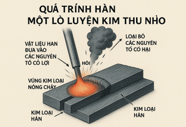 Quá trình hàn - Một lò luyện kim thu nhỏ